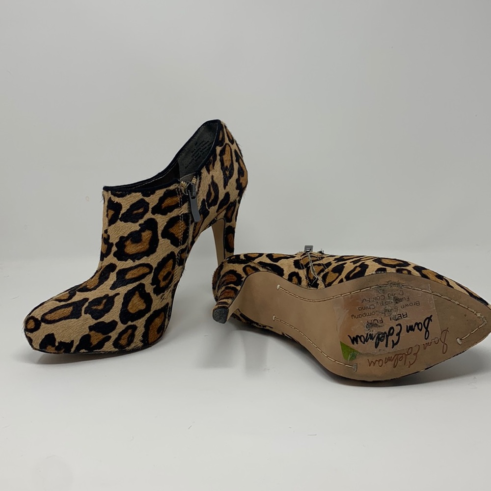 Sam Edelman Cheetah Booties *Super Cute*